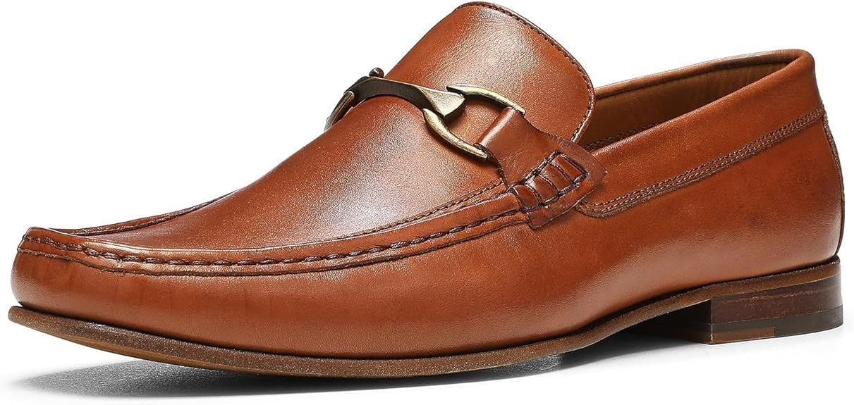 Donald Pliner Dannie Slip-On Leather Loafer -Classic Dress Shoes