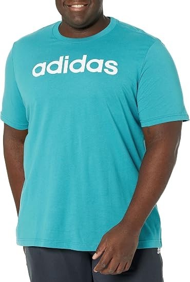 adidas Men's Essentials Single Jersey Linear Embroidered Logo T, XX-Large New!