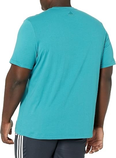 adidas Men's Essentials Single Jersey Linear Embroidered Logo T, XX-Large New!