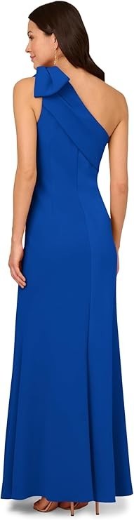 Adrianna Papell Women's Stretch Crepe Long Dress Size 16