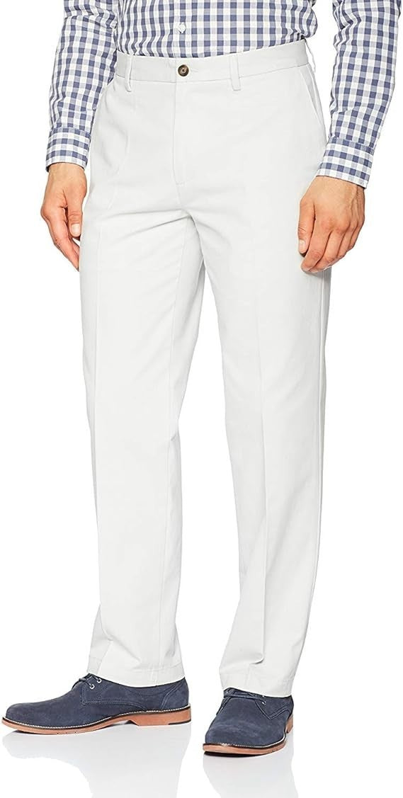 Amazon Essentials Men Classic-Fit Wrinkle-Resistant Flat-Front Chino Pant 36X31