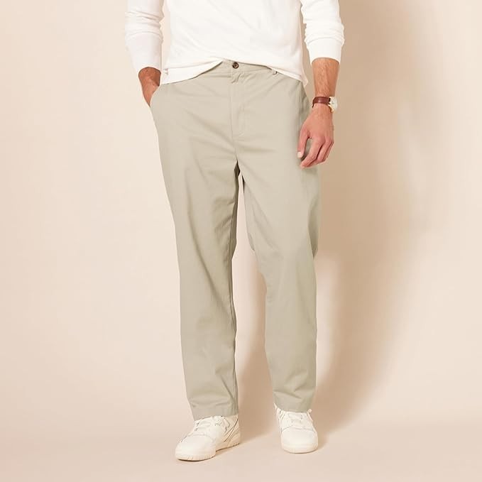 Amazon Essentials Men Classic-Fit Wrinkle-Resistant Flat Chino Pant 38X29