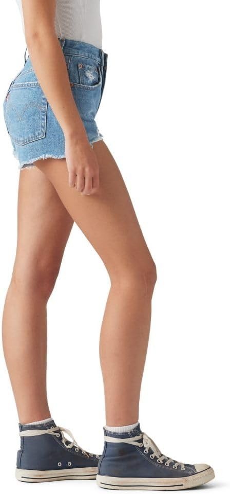 Levi's Women's Premium 501 Original Fit High Rise Shorts Size32 Brand New!