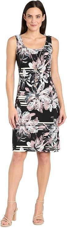 R&M Richards Women’s 2-Piece Rose Noir Jacket & Dress Set New with Tags!