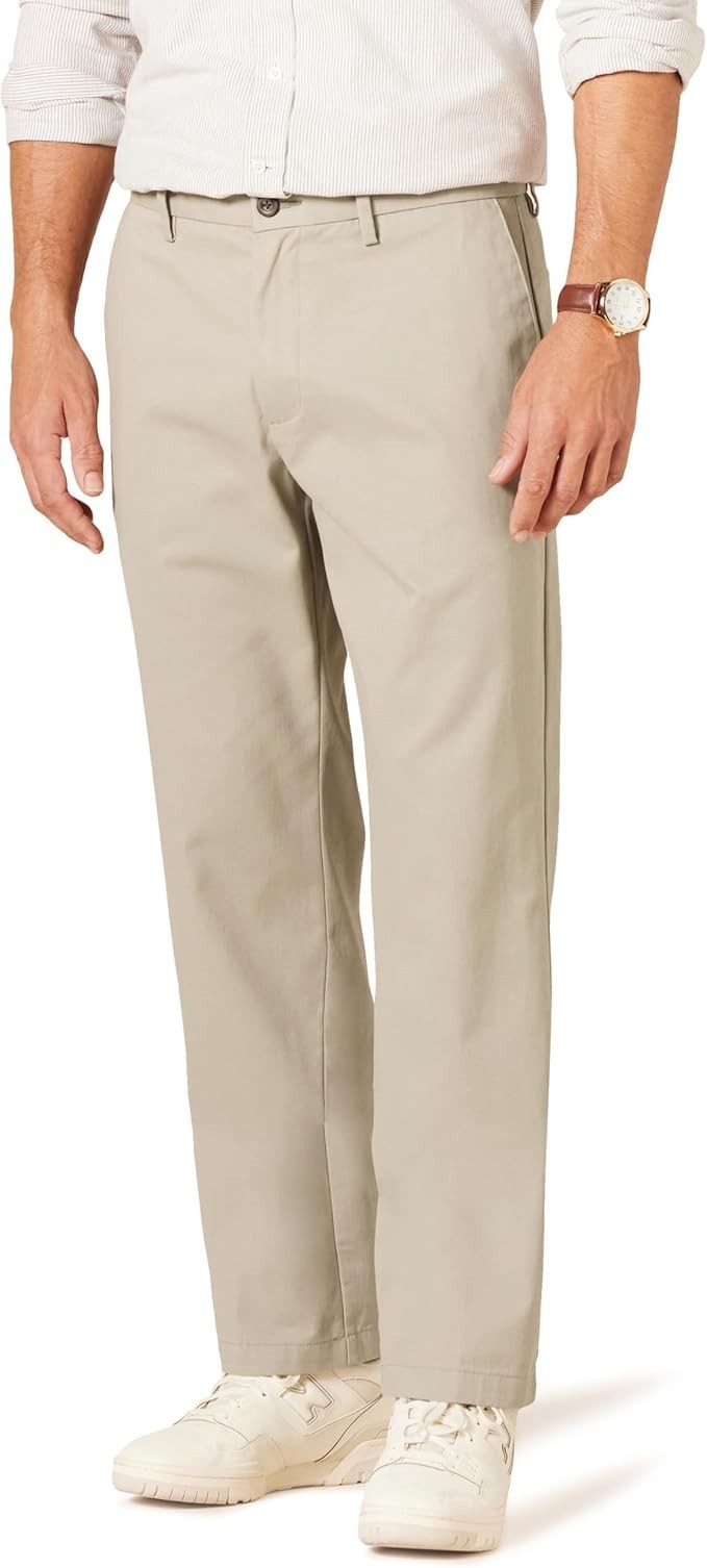 Amazon Essentials Men Classic-Fit Wrinkle-Resistant Flat-Front Chino Pant