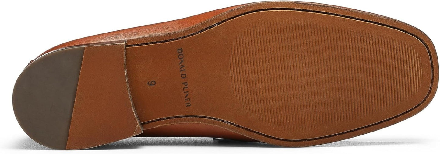 Donald Pliner Dannie Slip-On Leather Loafer -Classic Dress Shoes
