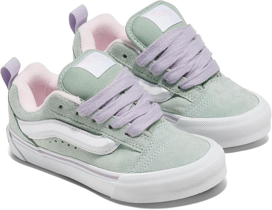 Vans Little Kids' Knu Skool '90s Retro Puffy Low-Top Sneakers Size 13 Kids