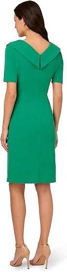 Adrianna Papell Woman's Stretch Crepe Dress