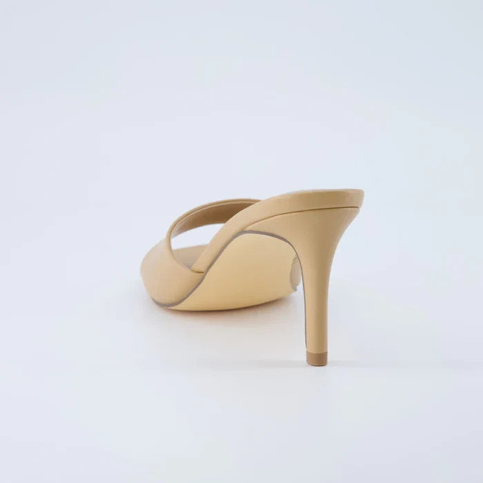 CUSHIONAIRE Evie One Band Dress Heel Nude Size 11 Brand New!