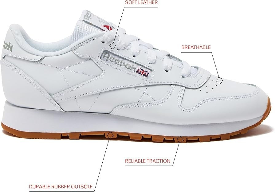 Reebok Women's Classic Leather Sneakers Size 11 Brand New!