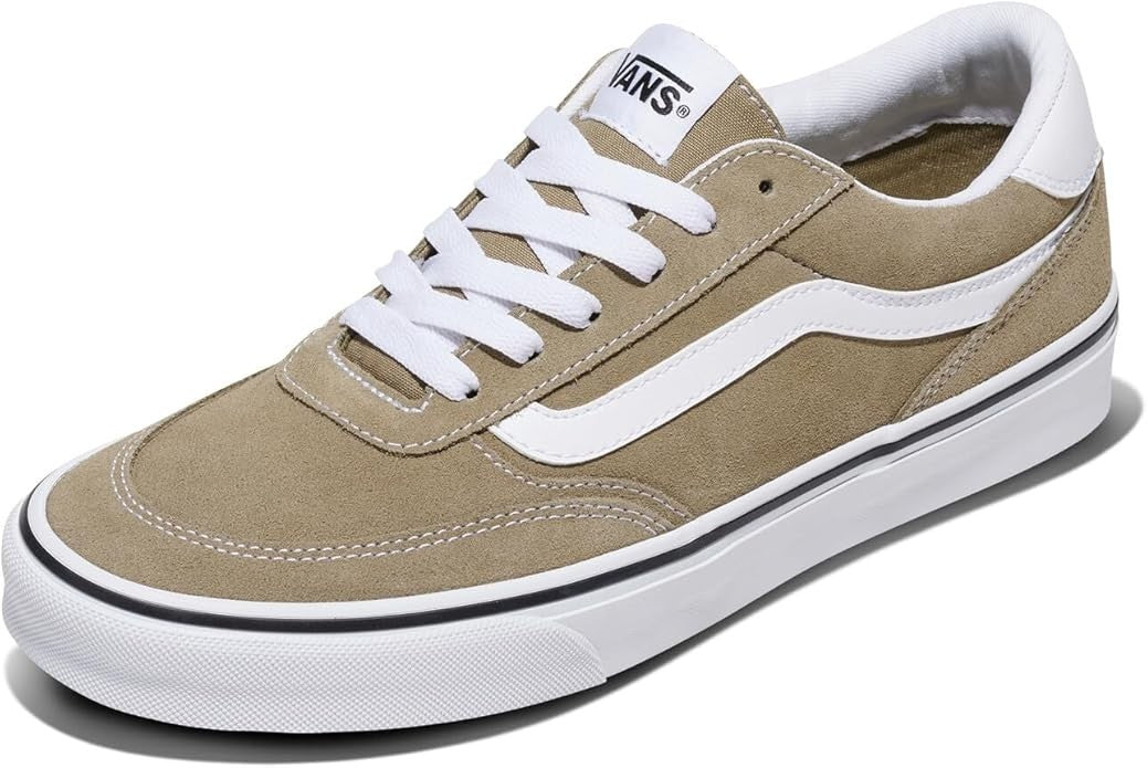 Vans Men's Brooklyn LS Shoes Suede Bay Leaf Size 10