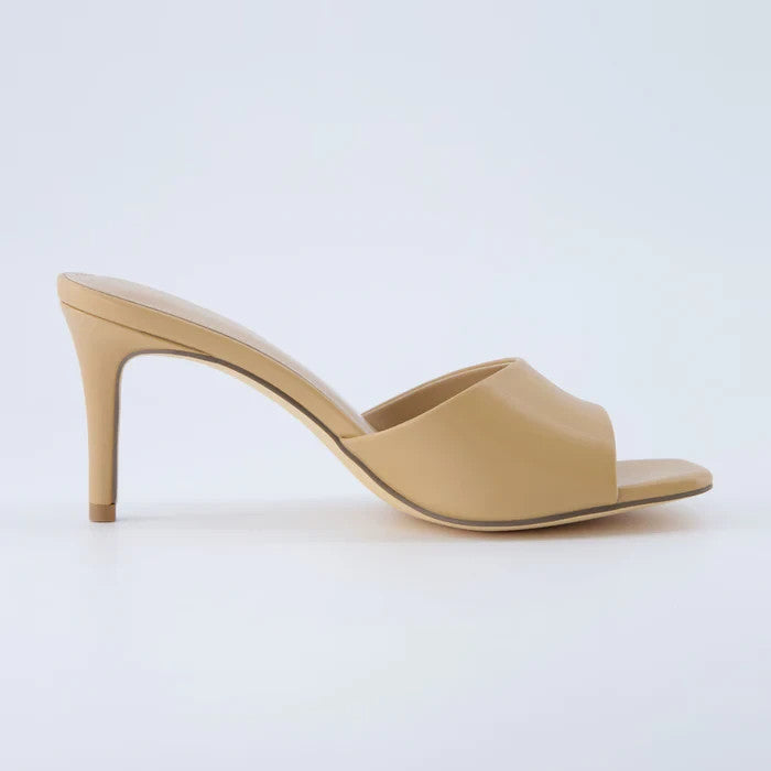 CUSHIONAIRE Evie One Band Dress Heel Nude Size 11 Brand New!