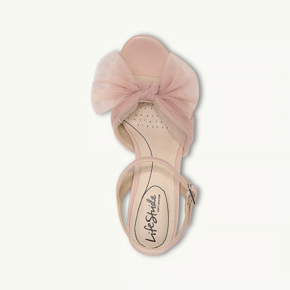 LifeStride Women's Last Dance Heeled Sandal True Blush Size 8 Brand New!
