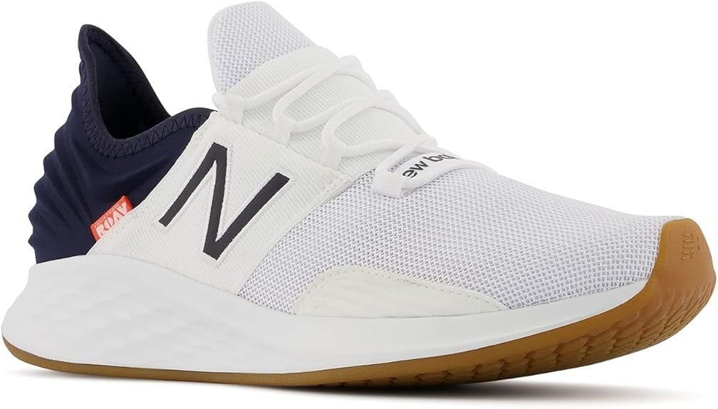 New Balance Men's Fresh Foam Roav V1 Running Shoe, WhiteEclipse, 8 New with Tags