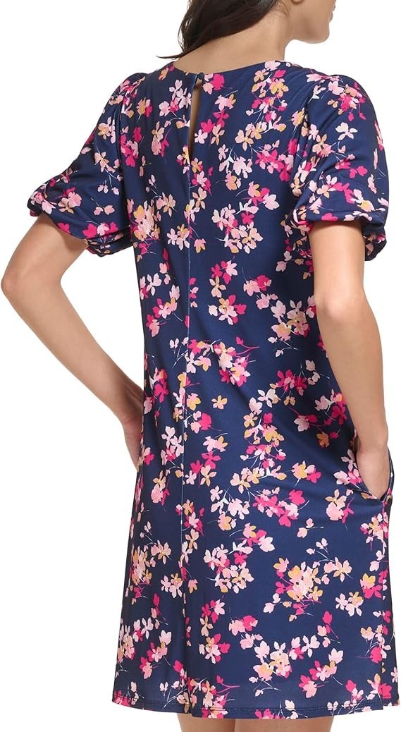 Jessica Howard Women's Dress, Navy Multi, New with Tags!
