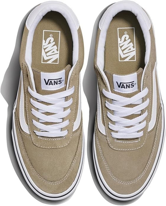 Vans Men's Brooklyn LS Shoes Suede Bay Leaf Size 10