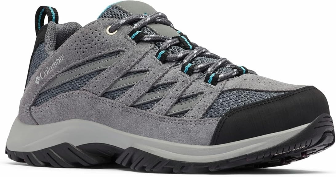 Columbia Womens Crestwood Hiking Shoe, GraphitePacific Rim, 12 New with Tags!