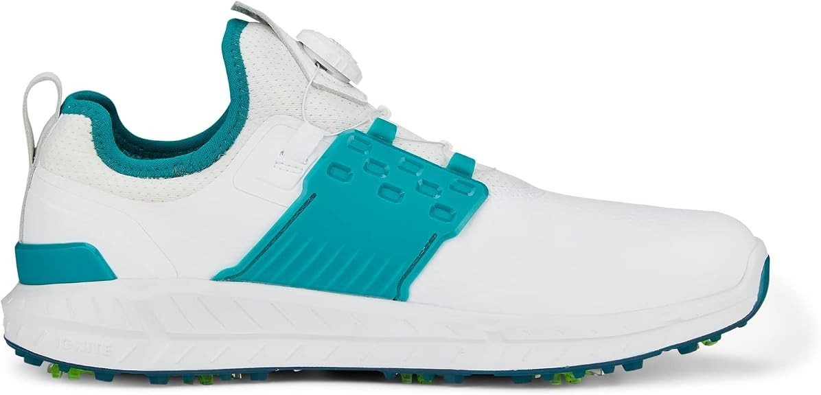 Puma Golf Men's Ignite Articulate Golf Shoe, White-Silver-Green, 11.5 New w Tag!