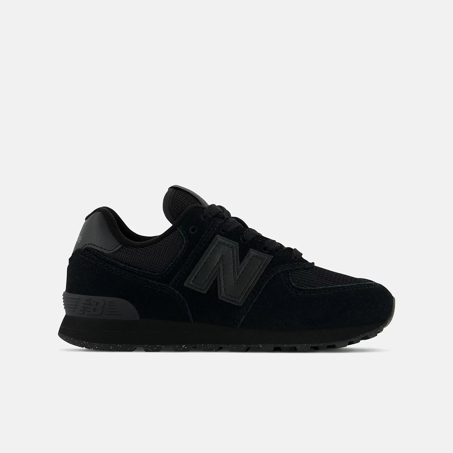 New Balance Kid's 574 Core Bungee Sneaker Black Size 5.5M Toddler (1-4 Years)