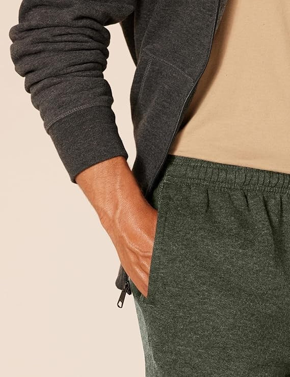 Amazon Essentials Men's Fleece Open Bottom Sweatpant Size XS