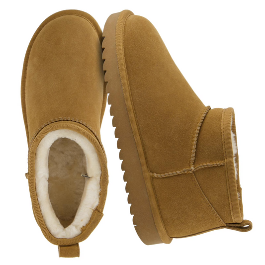 Cushionaire Hip 2 Genuine Suede Ankle Boots for Women Size 11W Brand New!!