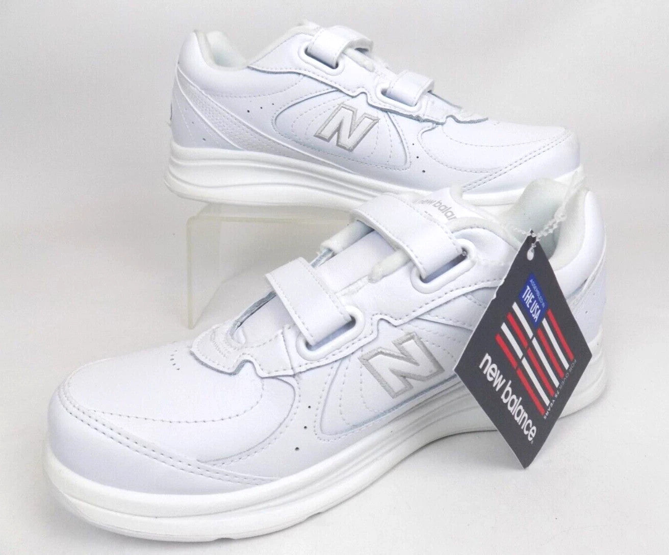 New Balance Women's 577 Shoes All White Size 7 Brand New!