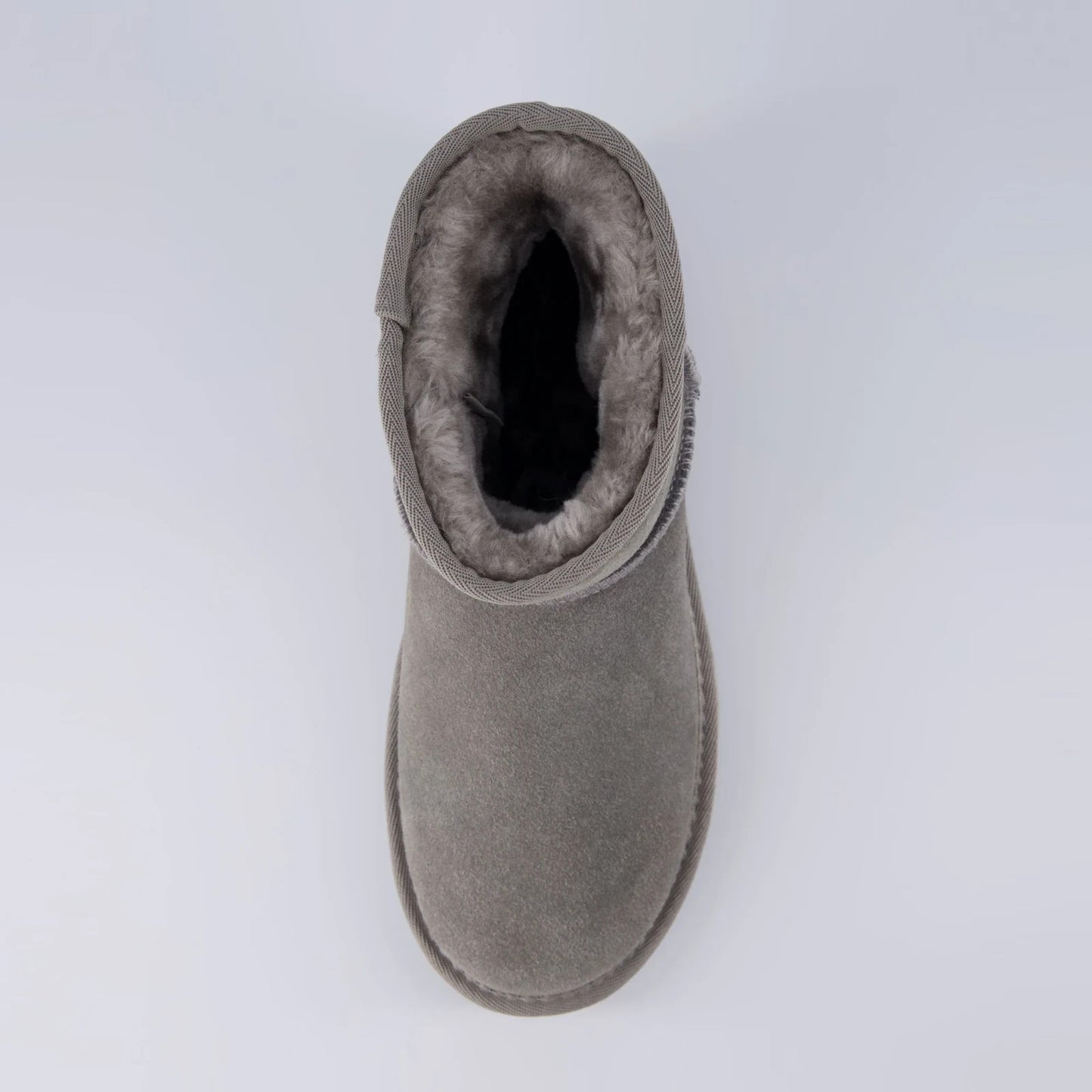 Cushionaire Hip 2 Genuine Suede Ankle Boots for Women Gray Size 8.5M Brand New!!