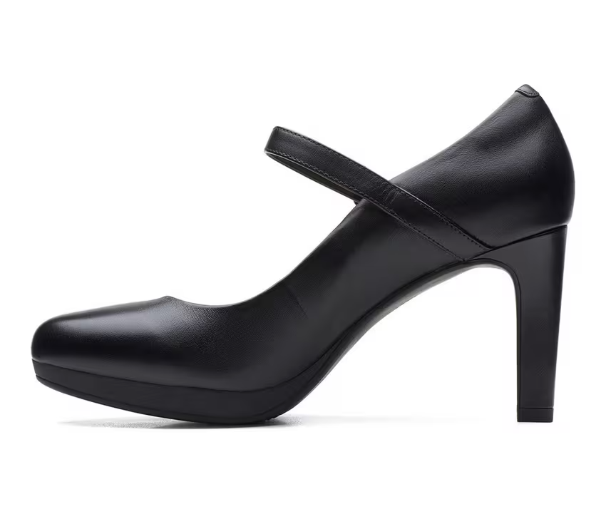 Clarks Women's Ambyr Shine Leather Pumps Size 7.5M Brand New!