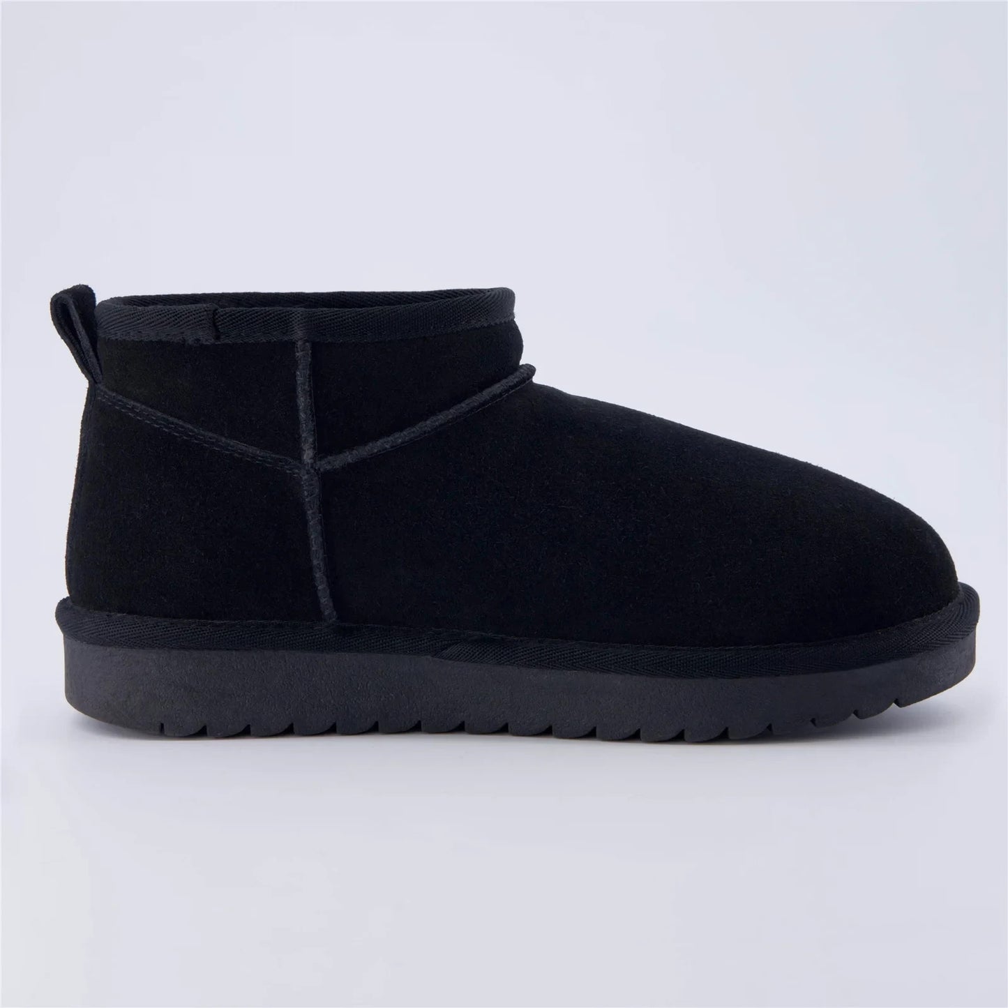 Cushionaire Hip 2 Genuine Suede Ankle Boots for Women Black Size 6.5W Brand New!