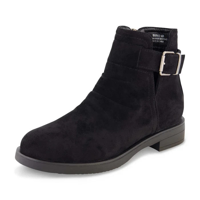 CUSHIONAIRE Women's Burke Buckle Ankle Boot Size 7W Brand New!