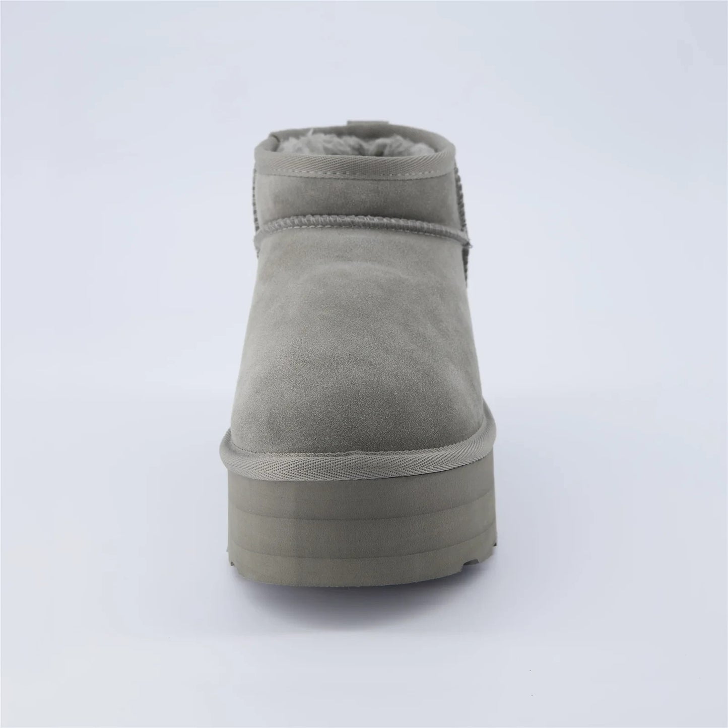 Cushionaire Hip 2 Genuine Suede Ankle Boots for Women Gray Size 11 Brand New!!