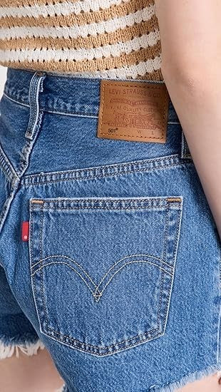 Levi's Women's Premium 501 Original Fit High Rise Shorts Size 32 Brand New!