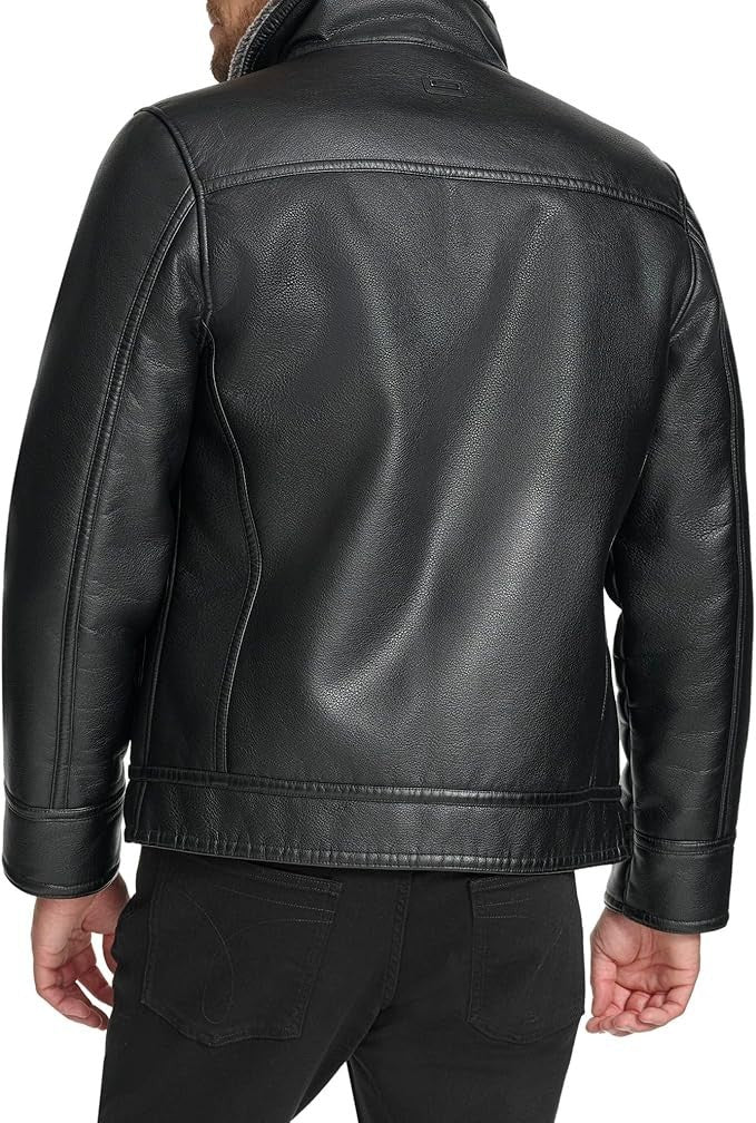 Calvin Klein Men's Essential Faux Fur Lining Jacket Size XL New With Tags