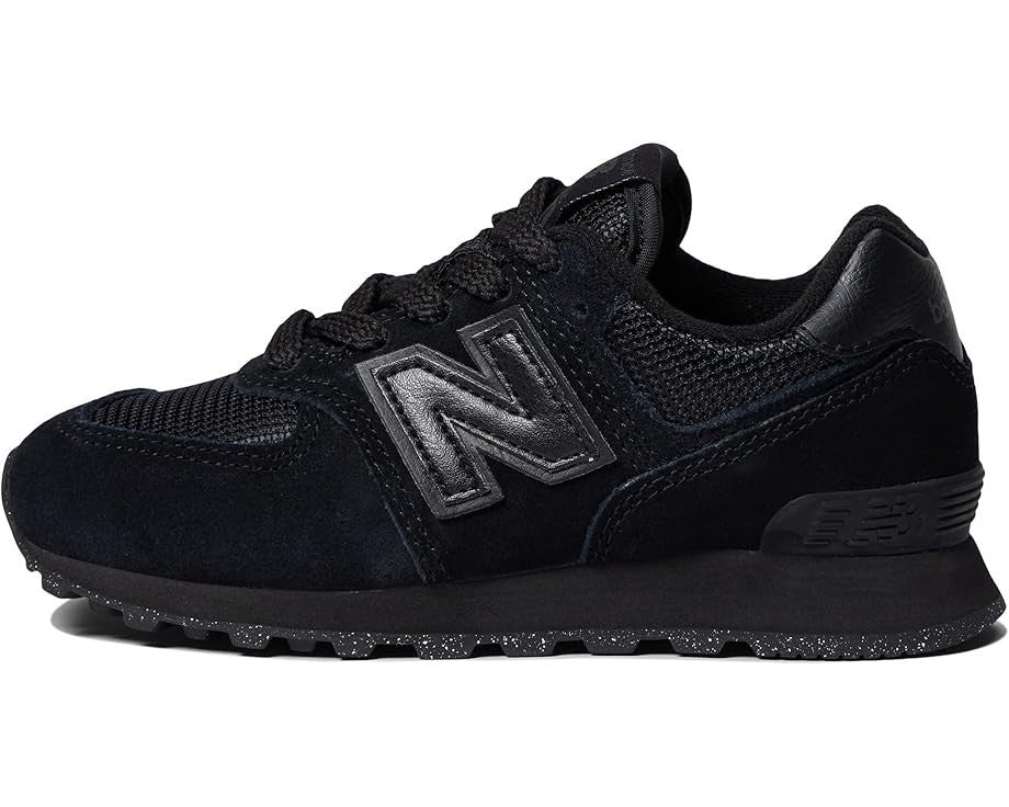 New Balance Kid's 574 Core Bungee Sneaker Black Size 5W Toddler Brand New!