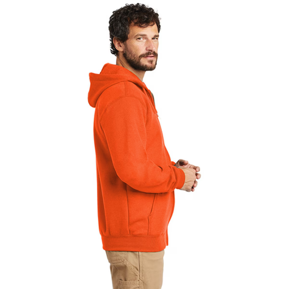Carhartt Midweight Hooded Zip-Front Sweatshirt Size L-Tall New with Tags!