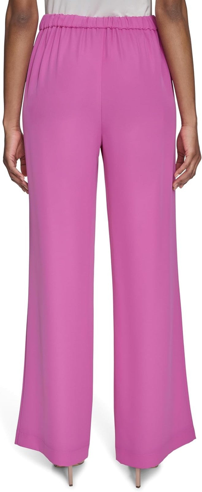 Halston Women's Straight Leg Soft Suiting Office Workwear Pant
