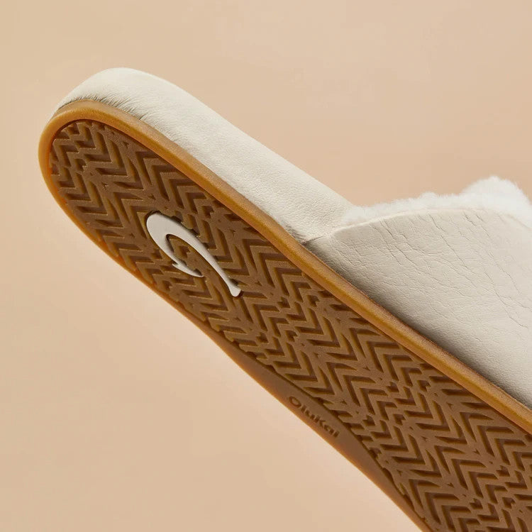 OLUKAI Konea Women’s Shearling Leather Slipper Size 7 Brand New!