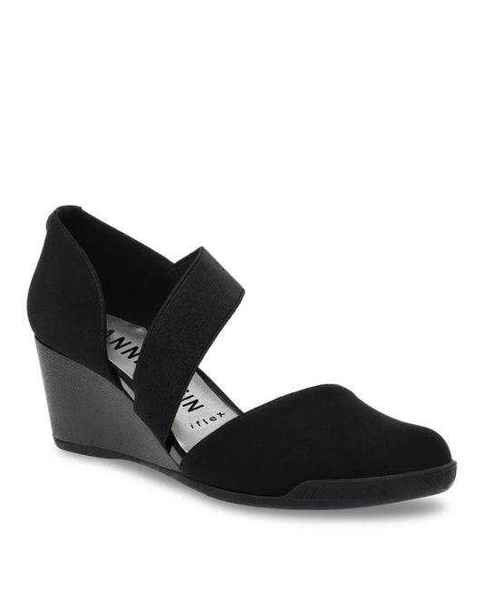 Anne Klein Sport Women's Tara Sport Asymmetrical Wedges Size 8.5