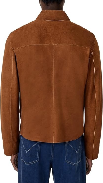 John Varvatos Suede Marlee Jacket Size 56 (2XL US) Brand New in Original Package