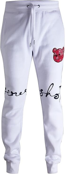 Fleece Pants Premium Urban Streetwear Graphic Sweatpants - Classic Jogger Fit