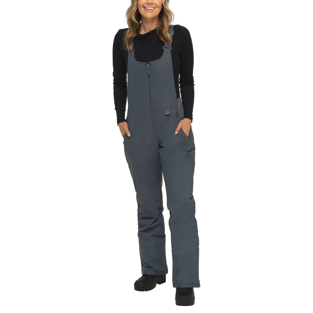 Arctix Women's Essential Insulated Bib Overalls Size S (4-6) long Inseam NEW!