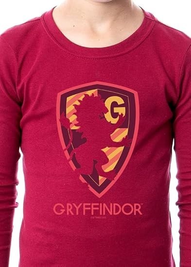 Harry Potter Family Girls All Hogwarts Houses Wizarding World Pajama Set New