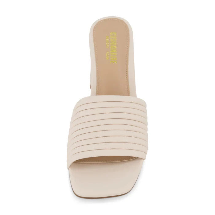 CUSHIONAIRE Irma One Band Dress Heel Cream Size 11M Brand New!