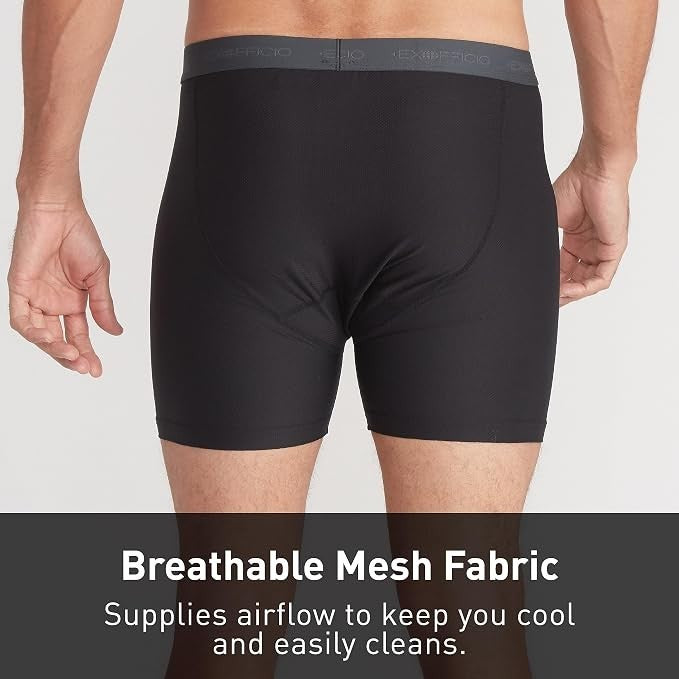 ExOfficio Men's Give-N-Go 2.0 Boxer Brief - Comfortable Underwear, X-Large New!