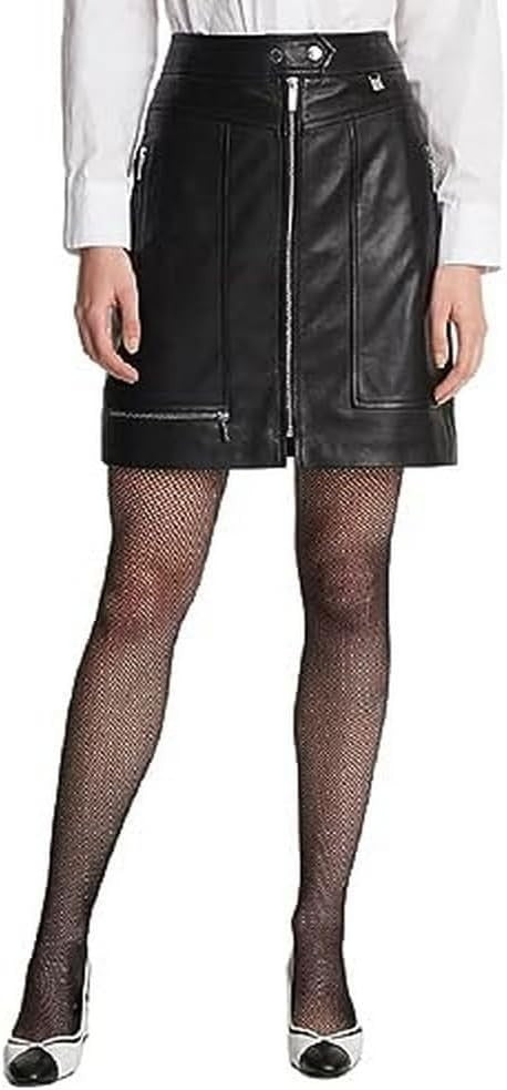 Karl Lagerfeld Paris Women's Leather Skirt and Pants Medium New with Tags!