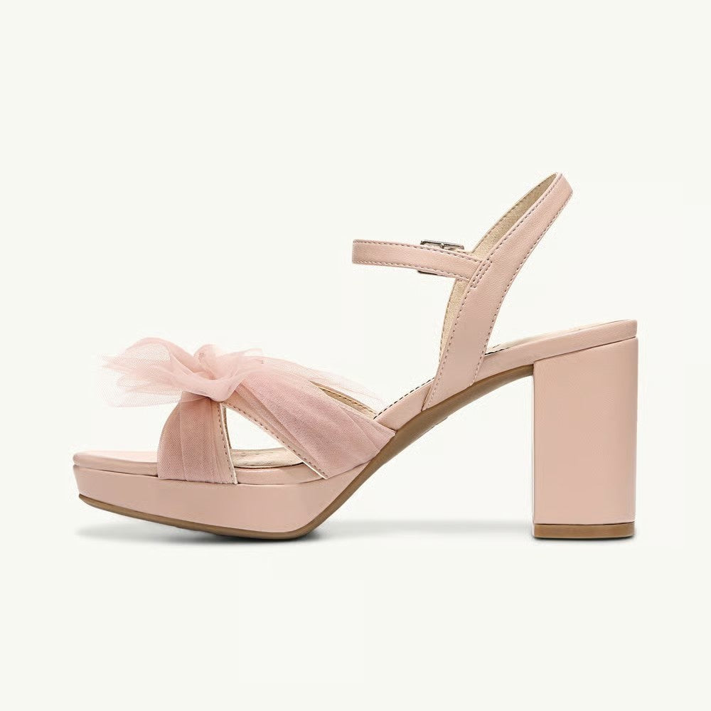 LifeStride Women's Last Dance Heeled Sandal True Blush Size 8 Brand New!