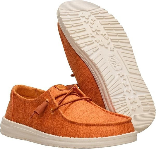 HEYDUDE Women’s Wendy Slip-On Loafers Comfortable, Casual Shoes 6