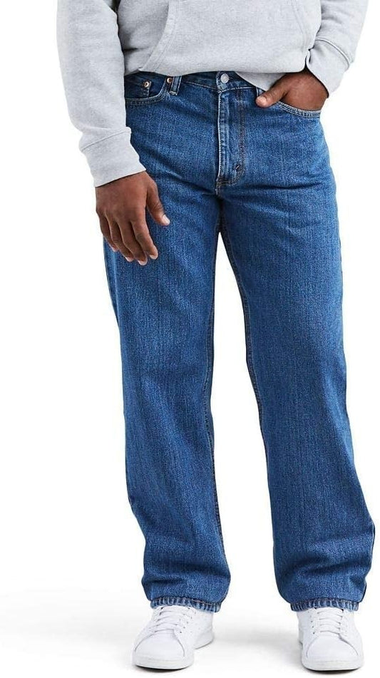 Levi's Men's 550 Relaxed Fit Jeans Denim Size 52X32