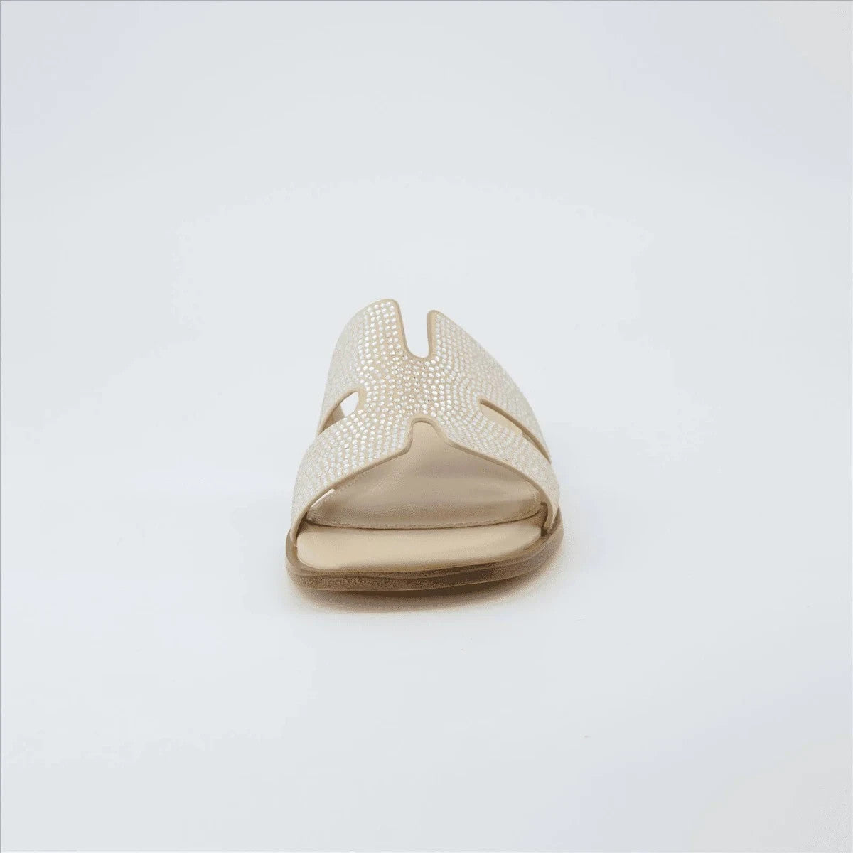 CUSHIONAIRE Voyage Slide Sandal TAN Size 9W Brand New!