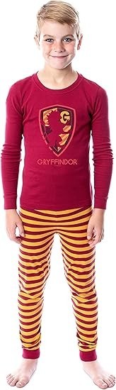 Harry Potter Family Girls All Hogwarts Houses Wizarding World Pajama Set New